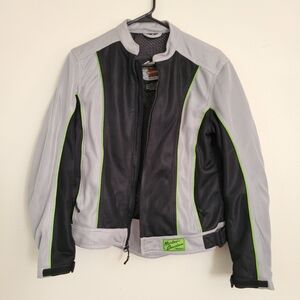 Vintage Harley Davidson Mesh Motorcycle Jacket Size Small
